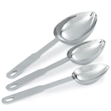 Vollrath 47054 S/S Oval Measure Scoop Set