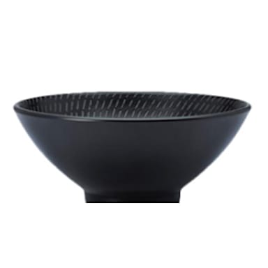 1880 Hospitality L6250000785 Urban Black 9" Round Bowl