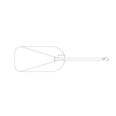 11-3/4" x 25-5/8" Pizza Peel