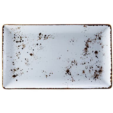 Vertex China LTW-R12 6 x 10-1/2" Terra White Platter