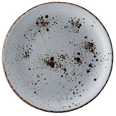 Vertex China LTW-C16 London 10" Terra White Coupe Plate