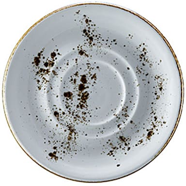 Vertex China LTW-2 London 6" Terra White Saucer