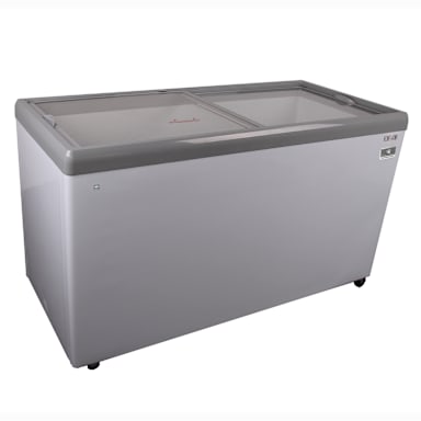 Kelvinator KCNF140WH 15 Cubic Foot Chest Freezer w/ Sliding Glass Top