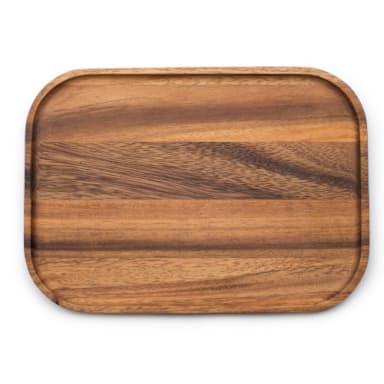 Ironwood Gourmet 28576 Acacia Wood 10.5 x 7.5" Small Steak Board