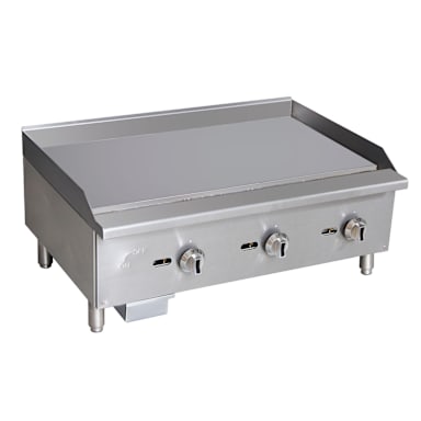Darling Foodservice S/S Manual Control Natural Gas 36" Griddle