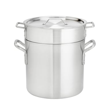 Browne Foodservice 5813208 Thermalloy Aluminum 8 Qt Double Boiler Set