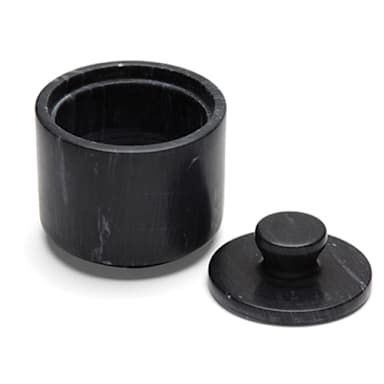 Fox Run Craftsmen 3850 Black Marble Salt Cellar