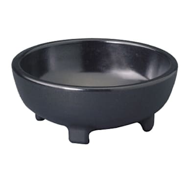 Gessner™ 358 Black 8 Ounce Molcajete Bowl