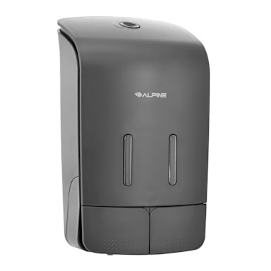 Alpine Industries ALP426-GRY Double Soap / Sanitizer Dispenser