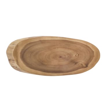 Browne Foodservice 57208 Acacia Wood 20" x 8" Serving Board