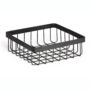 Darling Foodservice Metal 6" Square x 2"H Wire Basket