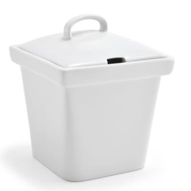 FOH DBO086WHP22 Mod 15 Ounce Pot with Notched Lid - 6 / CS