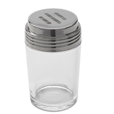 American Metalcraft 4407 Slotted 6 Ounce Glass Shaker