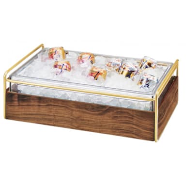 Cal-Mil 3702-12-46 Mid-Century 21.75 x 13.5 x 7.25 Ice Housing