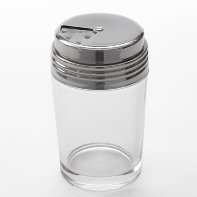 American Metalcraft GLADT6 6 Ounce Glass Shaker with Adjustable Dial