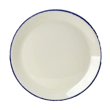 Steelite 17100568 Blue Dapple 6" Coupe Plate