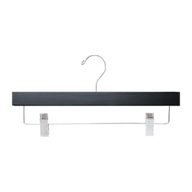 Hangers Direct XL311MBRN Black 14" Bottom Hanger with Clips
