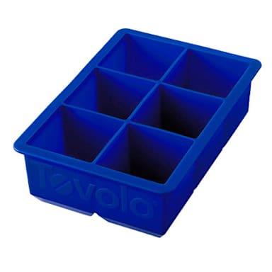 Tovolo 80-5521 6-Opening 2" Ice Cube Tray