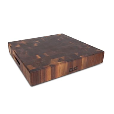 John Boos WAL-CCB183-S Walnut 18" Square Chopping Block