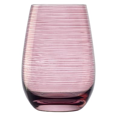Stolzle S3527712T Twister Lilac Swirl 16.5 Ounce Glass