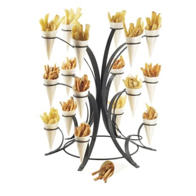 Cal-Mil 3330-13 Black 20"D x 20.5"H Cone Holder