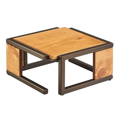 Cal-Mil 3902-6-84 Sierra 12 x 12 x 6" Square Riser