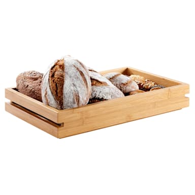Rosseto BD135 Natura™ Double Medium Bamboo Tray