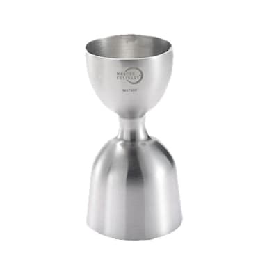 Mercer Culinary M37006 Barfly Stainless Straight Rim Bell Jigger