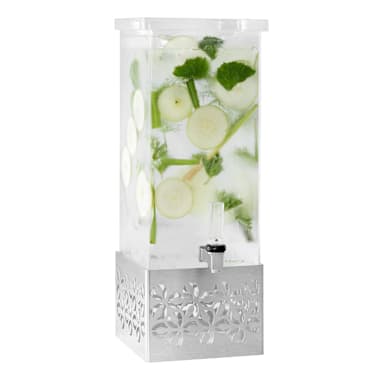 Rosseto LD160 Iris™ S/S / Acrylic 1 Gallon Beverage Dispenser