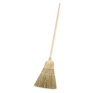 Carlisle 4135467 56" Corn Broom with Wood Handle