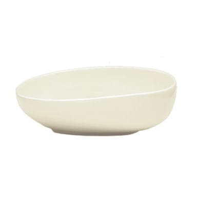 Schonwald 9383167 WellCome White 15.25 Ounce Free Form Bowl - 6 / CS