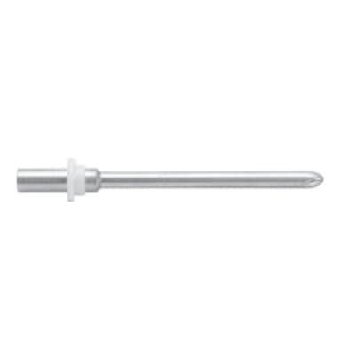 Edhard F-3064 4.4" x .3" Double Outlet Long John Spout