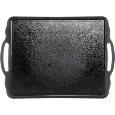 Dinex DXRST152003 Black 20 x 15.5 x 2 In. Room Service Tray