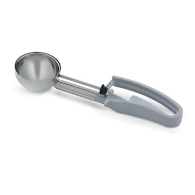 Vollrath 47371 S/S 3.7 Oz / #8 Squeeze Disher w/ Grey Extended Handle