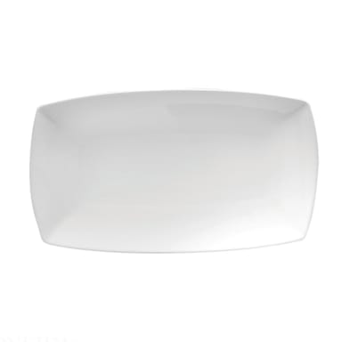 1880 Hospitality R4020000372 Fusion 12.63 x 7.5 In. Coupe Platter