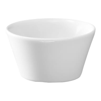 Homer Laughlin 122010000 RE-21 Arctic White 9 Ounce Bouillon
