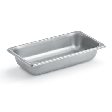 Vollrath S12062 Flat Corner 1/3 Size x 2.5"D Food Pan