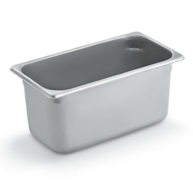 Vollrath S12066 Flat Corner 1/3 Size x 6"D Food Pan