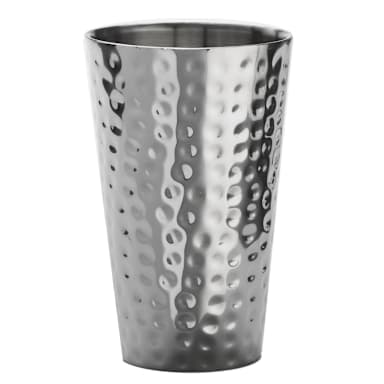 American Metalcraft HMTS16 Mirror Finish 16 Ounce Hammered Tumbler
