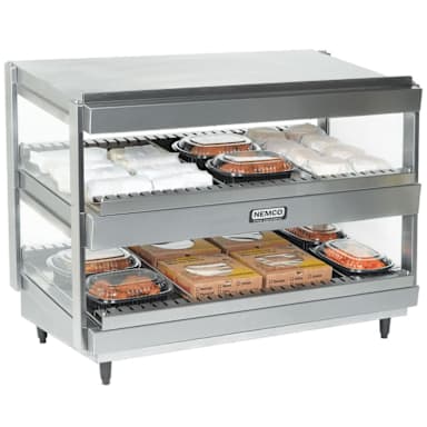 Nemco 6480-36S S/S 36" Dual Shelf Merchandiser