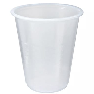 Fabri-Kal 9500018 RK Translucent 3 Ounce Plastic Drink Cup - 2500 / CS
