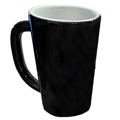 MUG,COWBOY,15 OZ,BLACK,W/WHITE INT