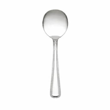 Thunder Group SLNP003 Jewel Stainless Steel Bouillon Spoon - Dozen