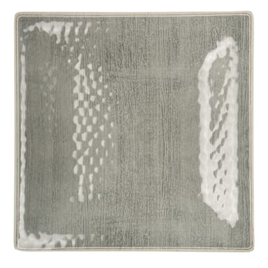Carlisle 6402218 Grove Smoke 10.5" Square Melamine Plate