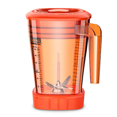 Waring® CAC93X-28 Orange 48 Oz. Jar for MX Series Blenders