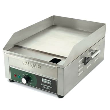Waring® Commercial WGR140X 120V Aluminum 14" Countertop Griddle