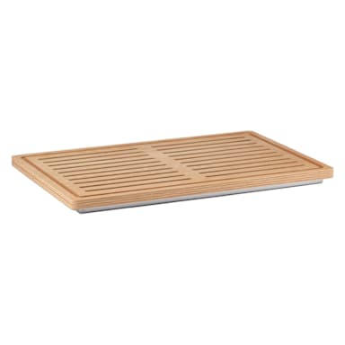 G.E.T. ETO000E001 Wood Bread Board with S/S Reservoir