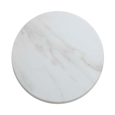 American Metalcraft MW14 Marble 14" Round Melamine Serving Board