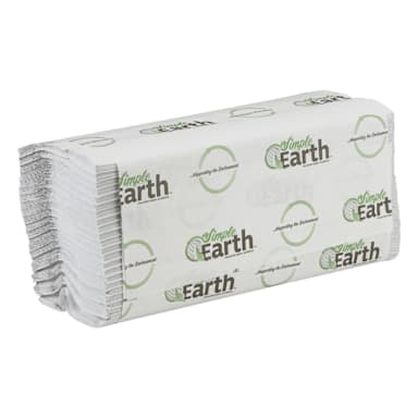 Empress S1010 White 10 x 12.75 In C-Fold Premium Towel - 2400 / CS
