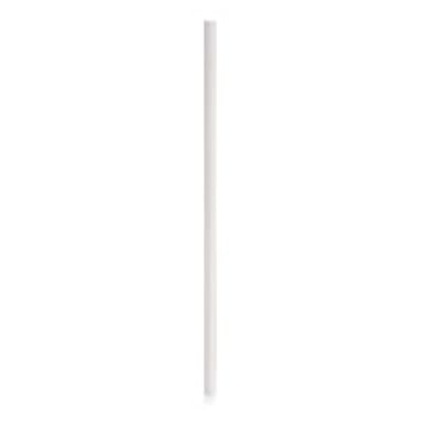 Darling Foodservice White 7.75" Paper Straw